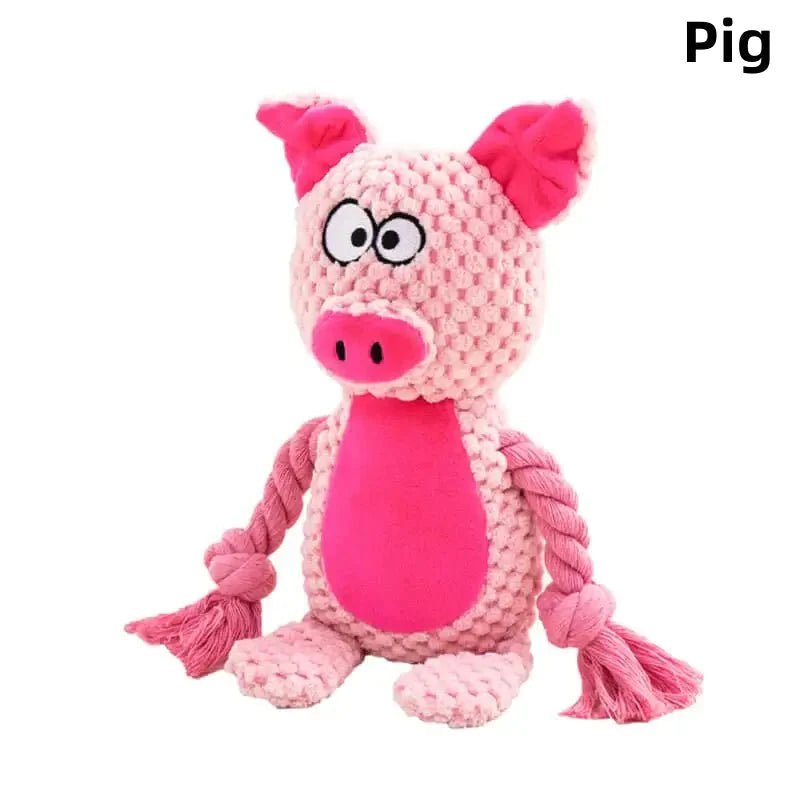 ChewAnimalTug⢠Dog Toy - Designed for Strong Chewers