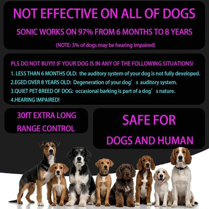 3X Ultrasonic Dog Bark Deterrent