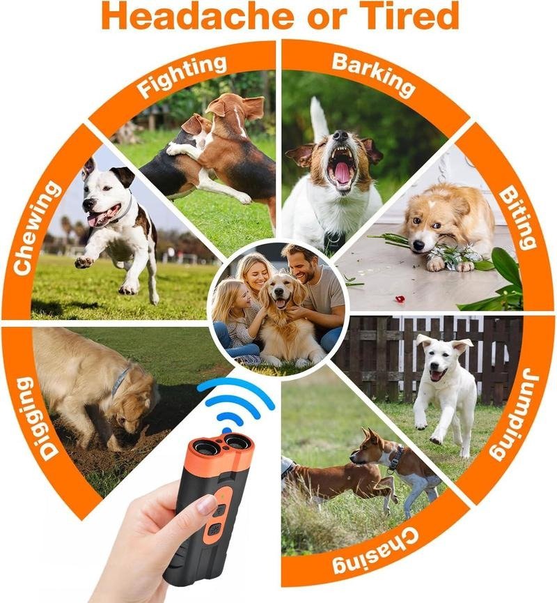 3X Ultrasonic Dog Bark Deterrent