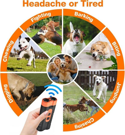 3X Ultrasonic Dog Bark Deterrent