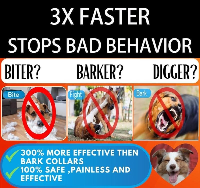 3X Ultrasonic Dog Bark Deterrent
